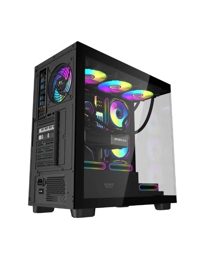 DS900G - curved tempered glass Mid Tower