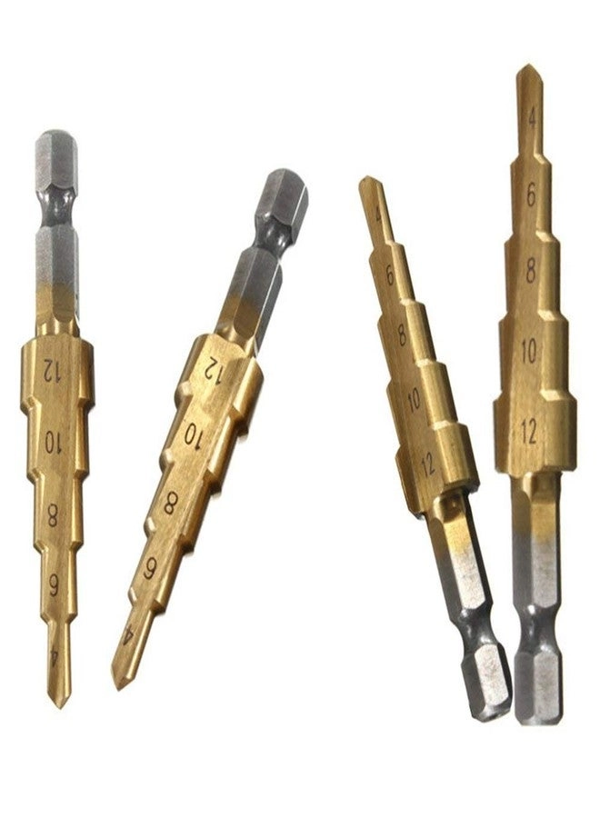 5-Step Cone Drill - Titanium HSS 4-12MM