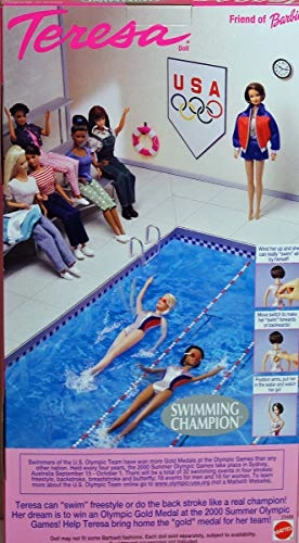Teresa Doll - Swimming Champion Friend of Barbie Ages 3+