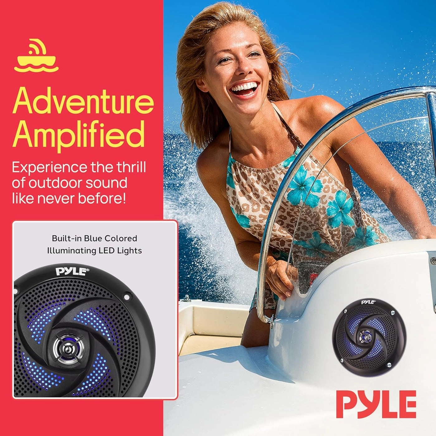 Marine Speakers - 4 Inch 100 Watt