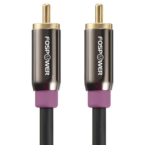 FosPower Subwoofer Cable - 6 FT