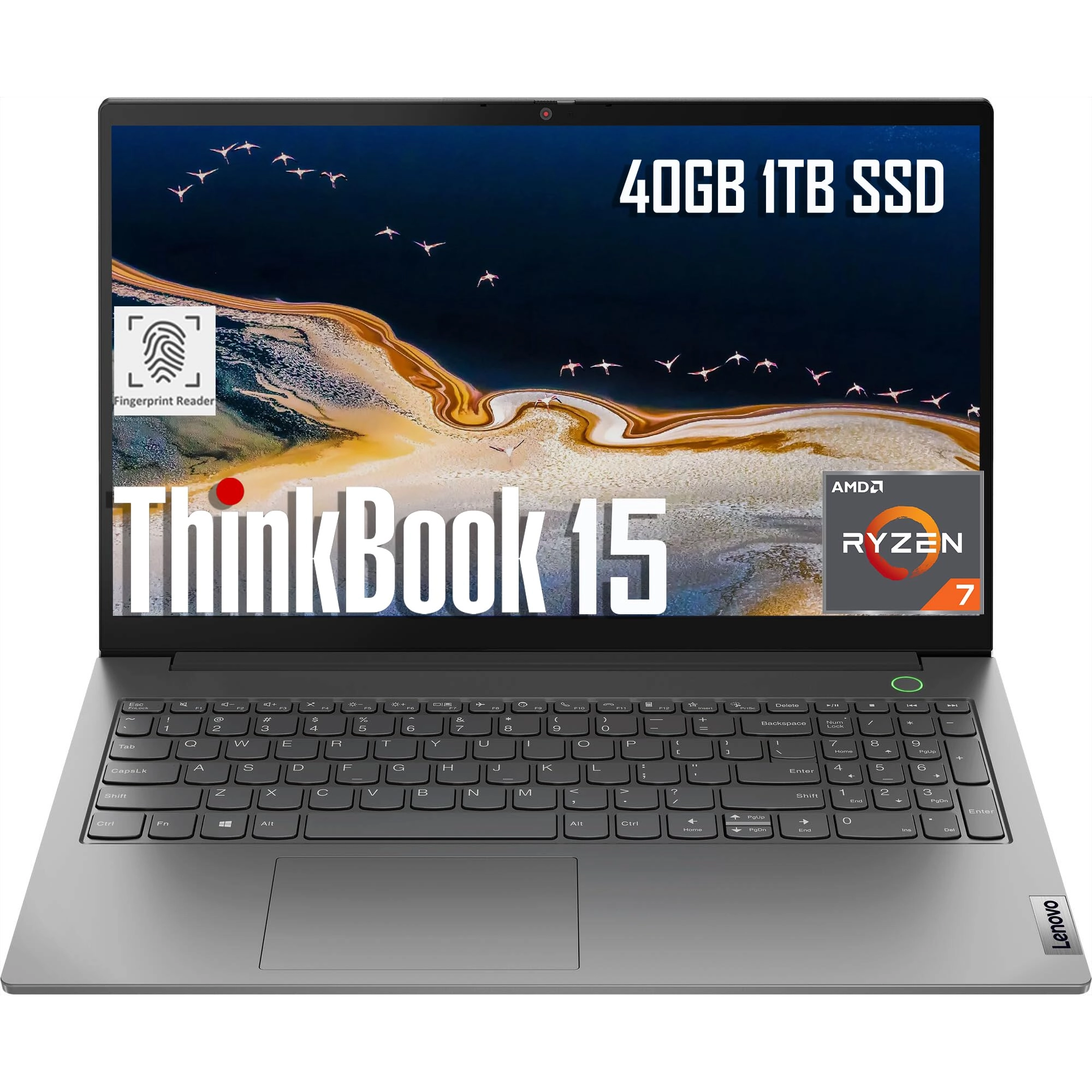 Lenovo ThinkBook 15 - 15.6'' Ryzen 7 5700U 32GB DDR4 1TB SSD