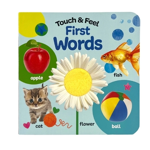 Cottage Door Press Touch & Feel First Words Cloth Book