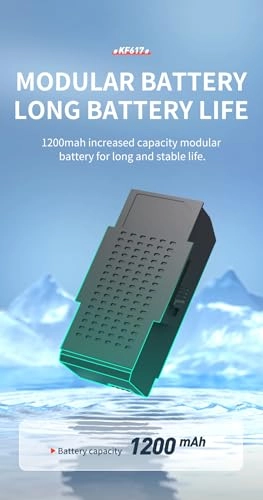 KF617 - 4K Dual Wide-Angle Camera Foldable GPS 20min Flight Time