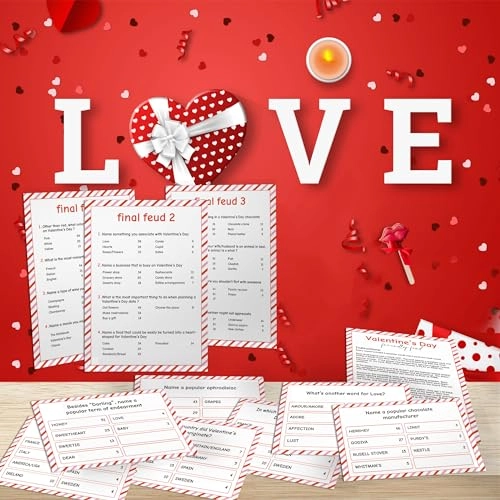 Family Feud - Valentine's Day 16 cards 180.00 Months