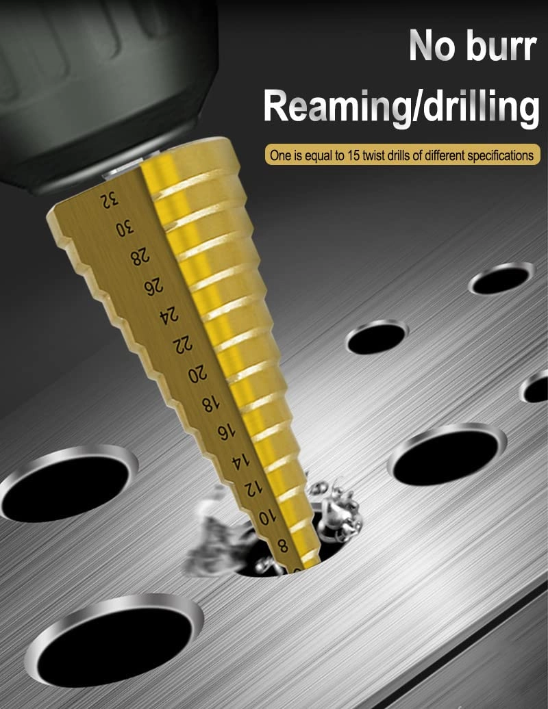 Drill Bit Set - Titanium Coated 6Pcs