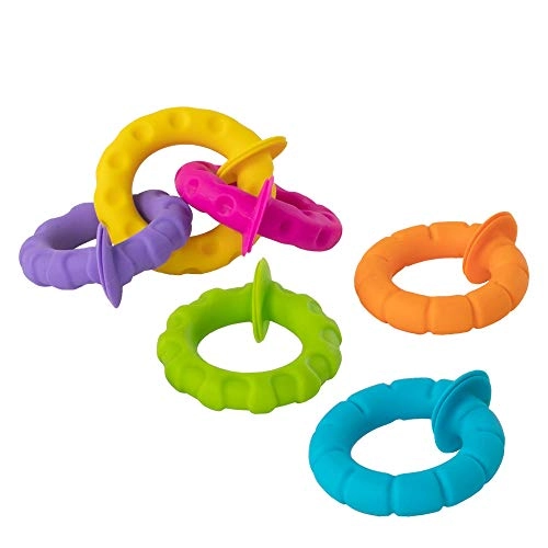PipSquigz Ringlets - 6 months Silicone 6 pieces