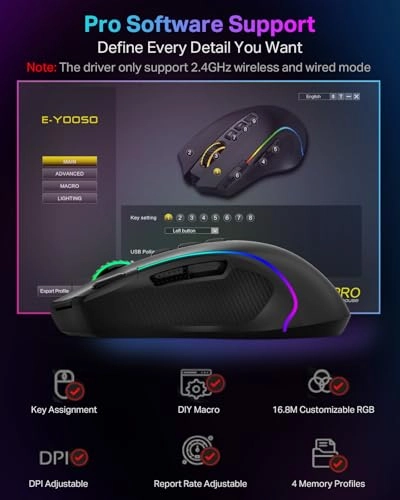 X-11 Gaming Mouse - Wireless