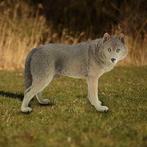 Wolf Figurine - Hand-painted PVC