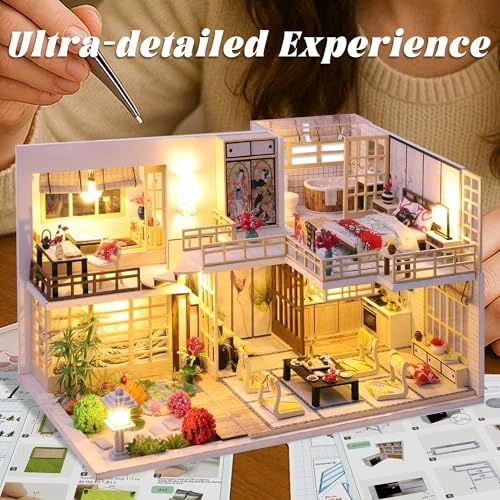 Dollhouse Miniature DIY House Kit - Dream Bottle Series 1:32