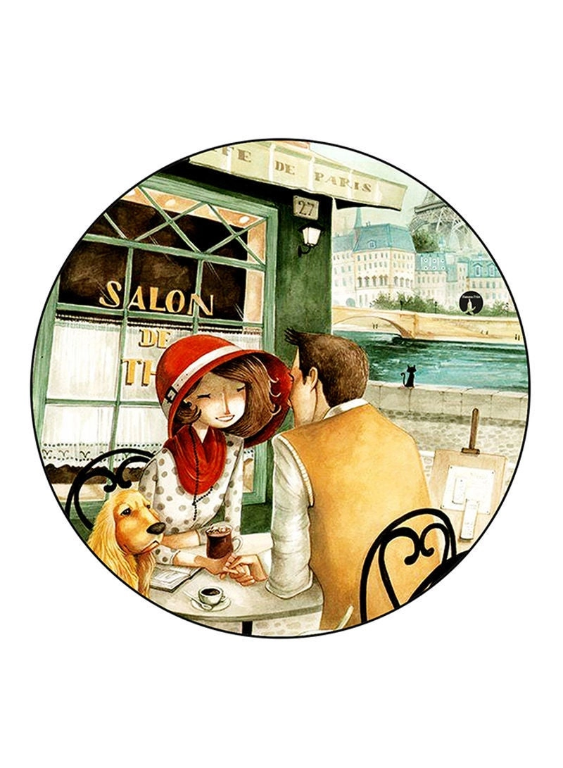 RKN Man And Woman Printed Mouse Pad