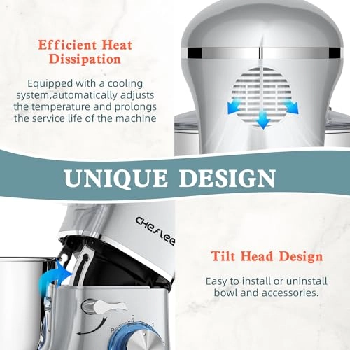 Stand Mixer - 6.5 Quarts 660 watts