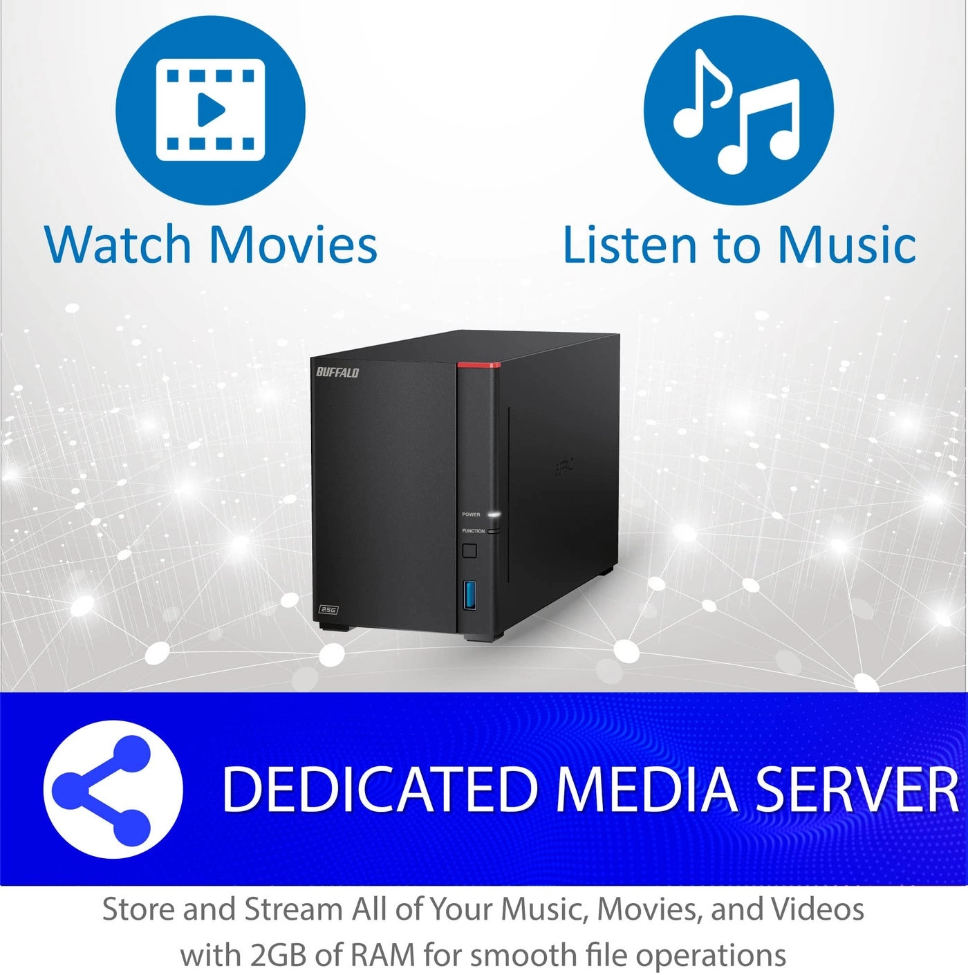 LinkStation 720 2-Bay 4TB