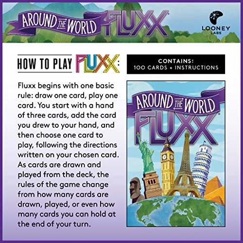 Fluxx: Around the World - Card Game