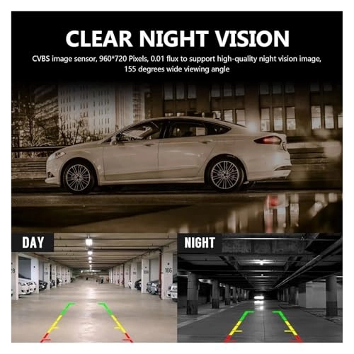 Rear View Camera - Starlight night vision CVBS RCA Connector 756(H)×720(V) Pixel