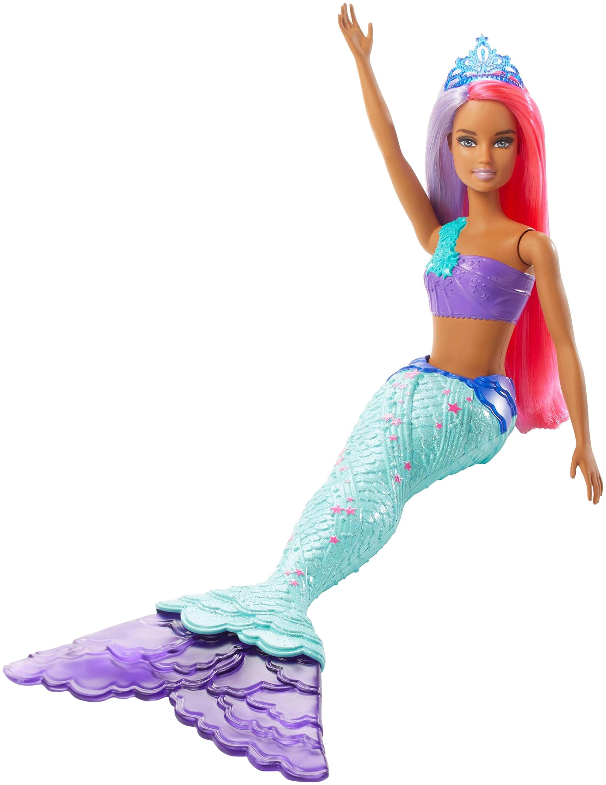 Barbie Dreamtopia Mermaid Doll - Pink And Purple Hair Ages 3+