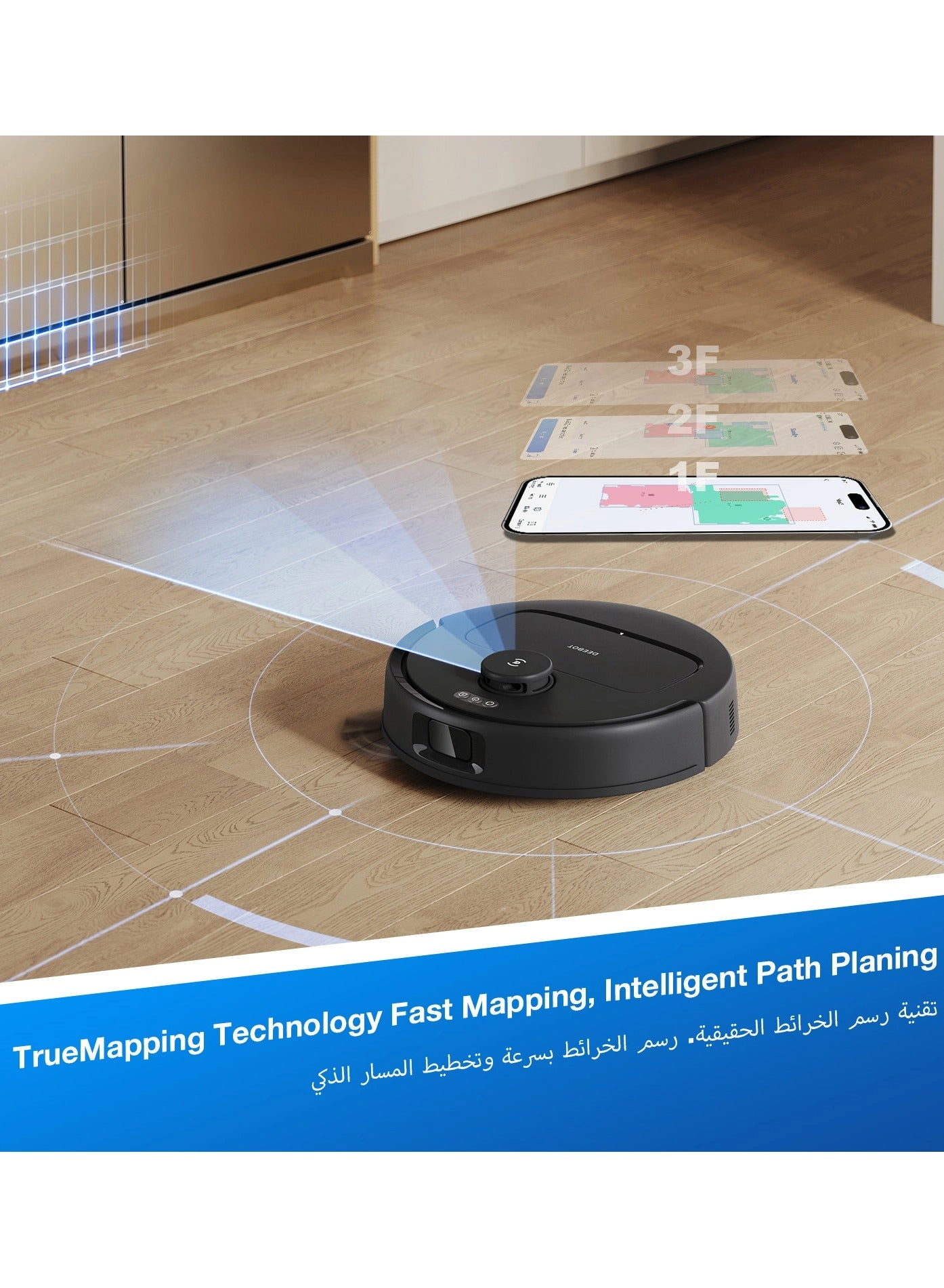 DEEBOT N30 PRO OMNI - OMNI Station, Self-Empty Station