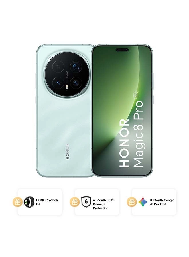 Honor Magic8 Pro - 12GB 512GB + Watch Fit + 3 Month Google AI Pro + 6 Month Damage Protection
