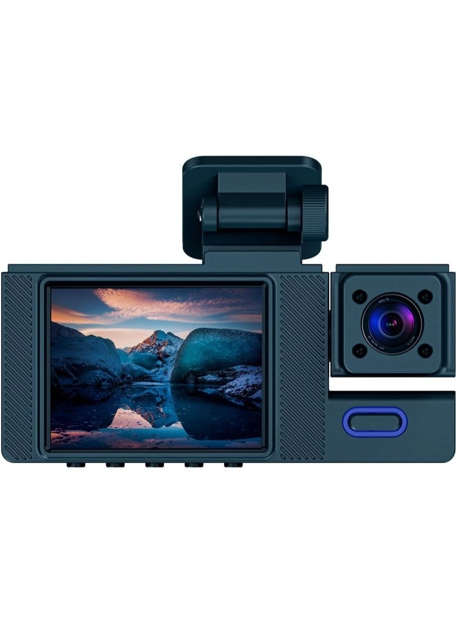 3 Cameras Dash Camera 1080P