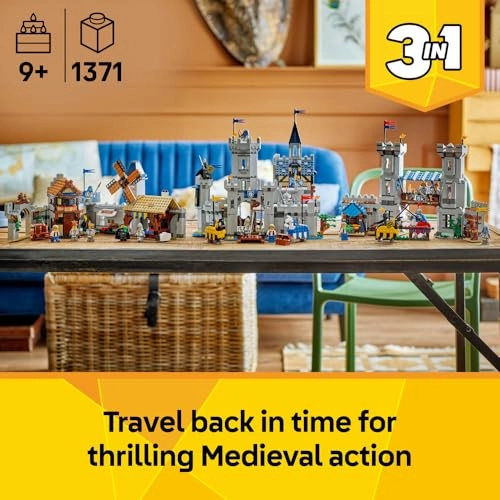 Creator 3in1 Medieval Horse Knight Castle (31168) - 6 Minifigures