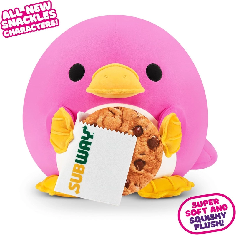Snackles Series 2 - Platypus & Subway 16 Inch Plush