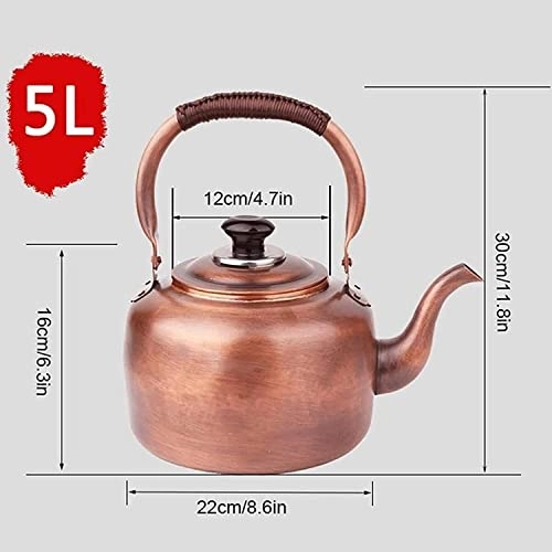 Whistling Kettle - Copper 3L/5L/7L