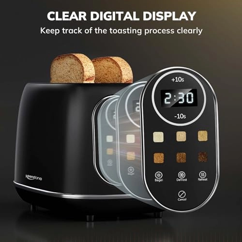 Smart Touch Screen Toaster - 2 Slice