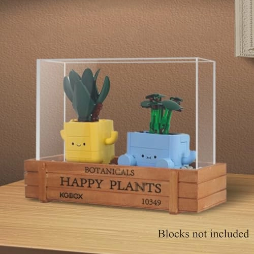 Acrylic Figures Display Box - 22x9x16cm Dustproof Transparent