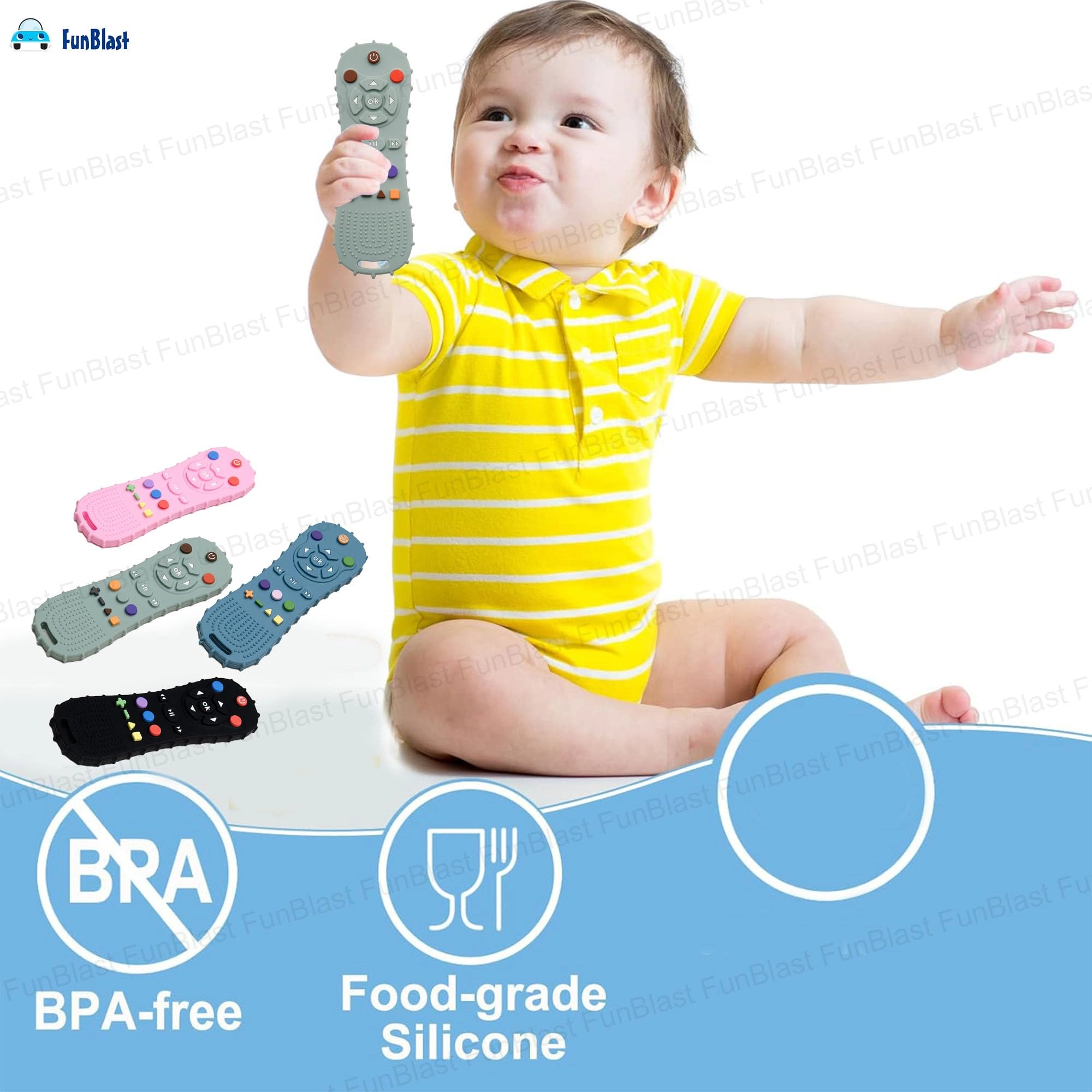Remote Teether - Silicone