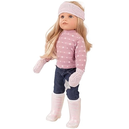 Hannah Posable Doll - 19.5" all-vinyl Long Blonde Hair