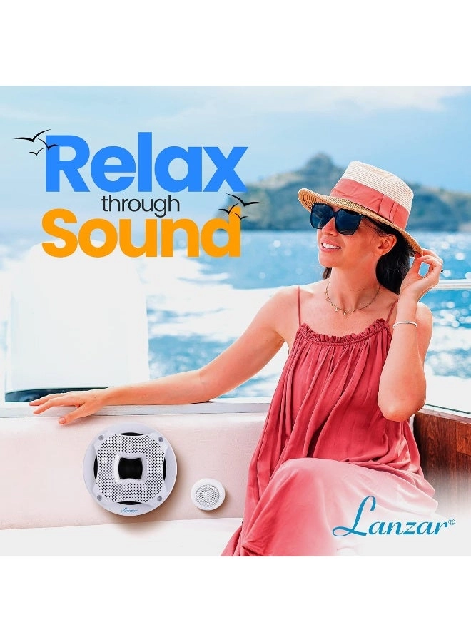 Two Way Marine Speaker System - 6.5 inch 450 Watts Max Power