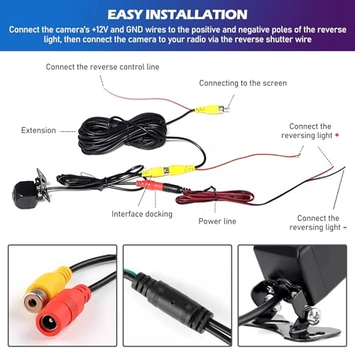 AHD 720p Rear View Camera - Night vision