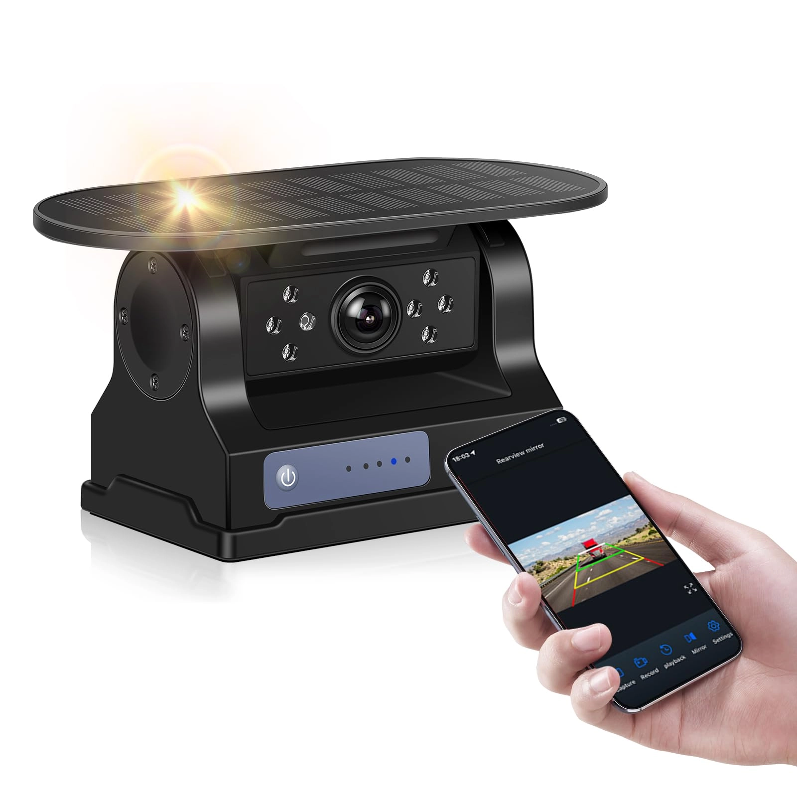 Hodozzy Reversing Camera - Night Vision WiFi 720P