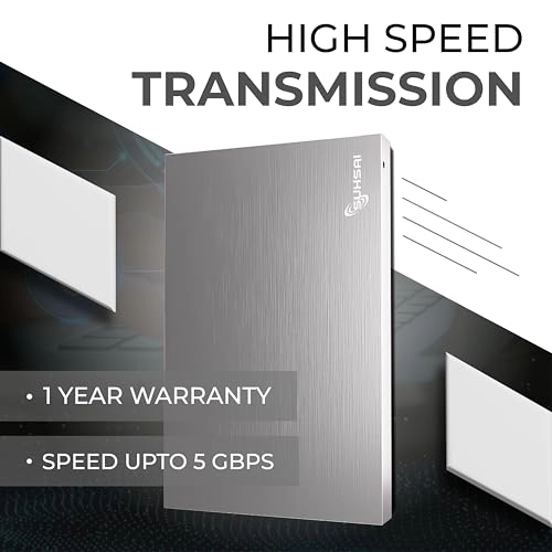 Portable External Hard Drive - 1TB HDD