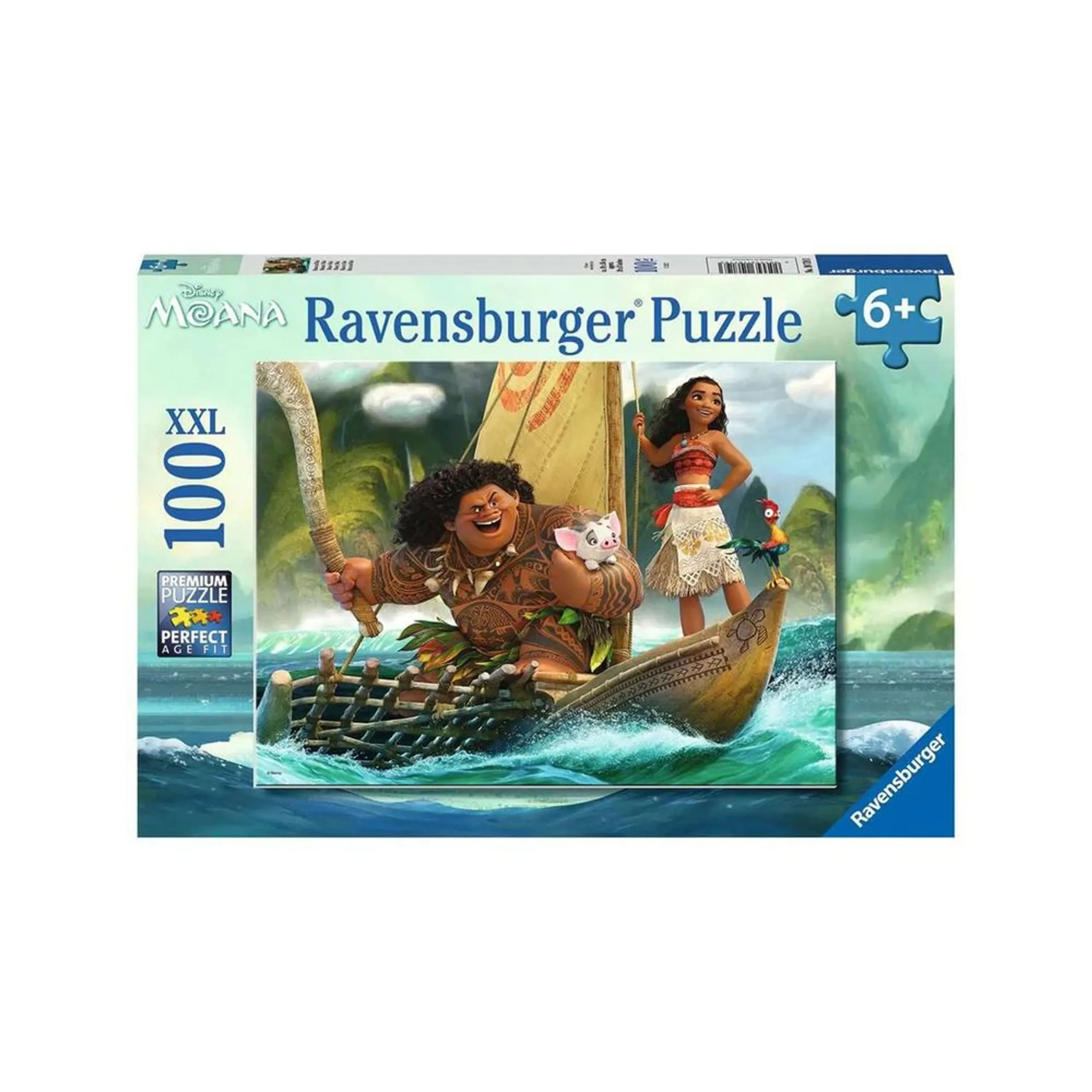 Ravensburger Disney Moana One Ocean One Heart Puzzle (622-10719_3) - 100 pcs