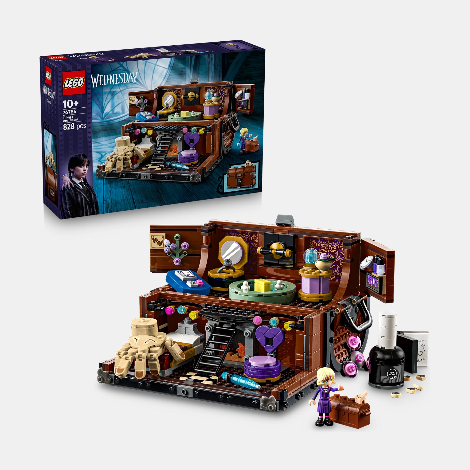 LEGO Wednesday Thing's Apartment - Thing 828 pcs