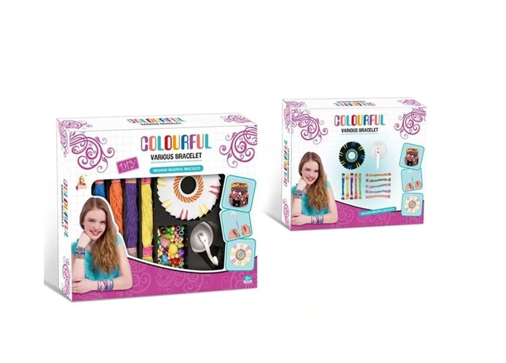 DIY Charm Watch Band And Letter Bracelet Kit - 6+ Multi Colour