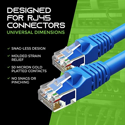 Cat5e Ethernet Patch Cable - 2 Feet