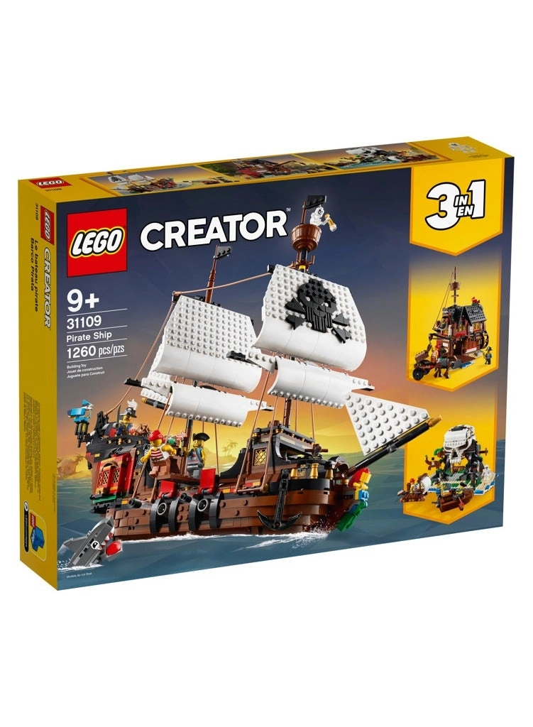 Creator 3-In-1 Pirate Ship (31109)