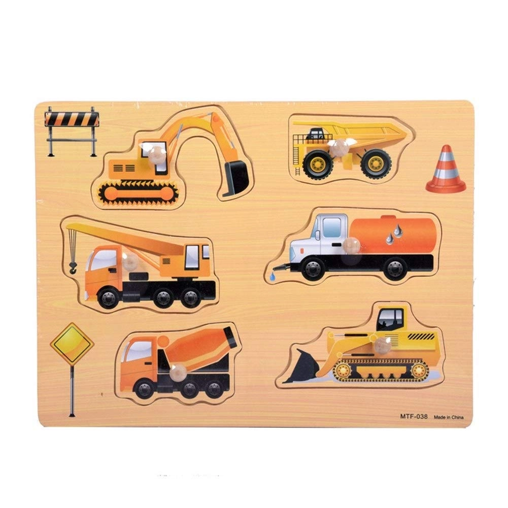 Wooden Nail Hand Grasping Board - 3 years and up 1 pieces