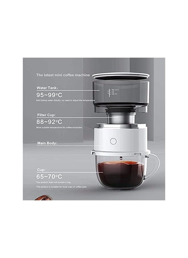 Mini Coffee Maker - ground coffee