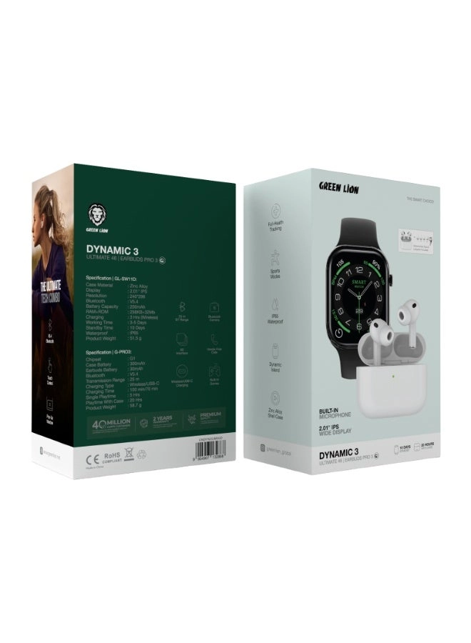 Dynamic 3 Ultimate 46 + Smart Watch - 2.01inch