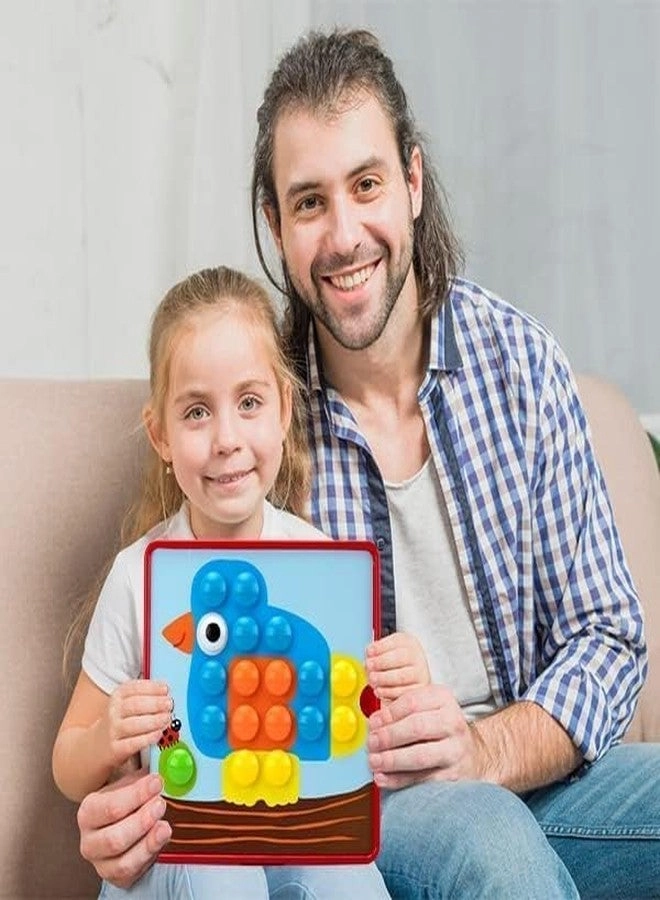 Button Art Toys Ladybug - 3-5 Years Old