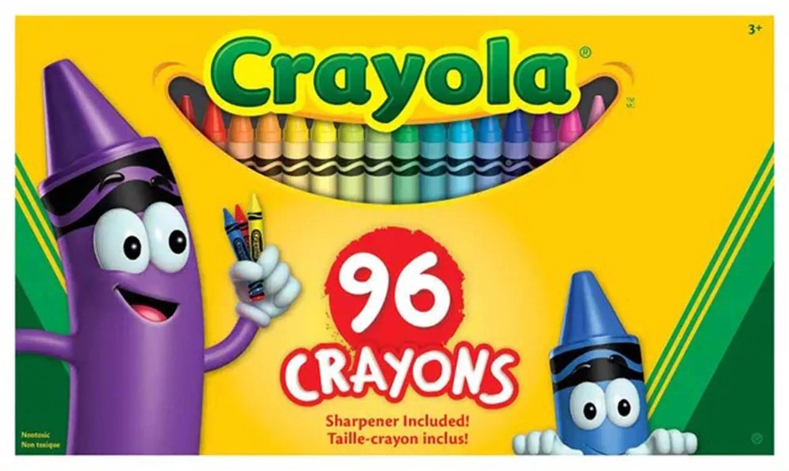 Crayola Wax Crayons - 96 Pcs