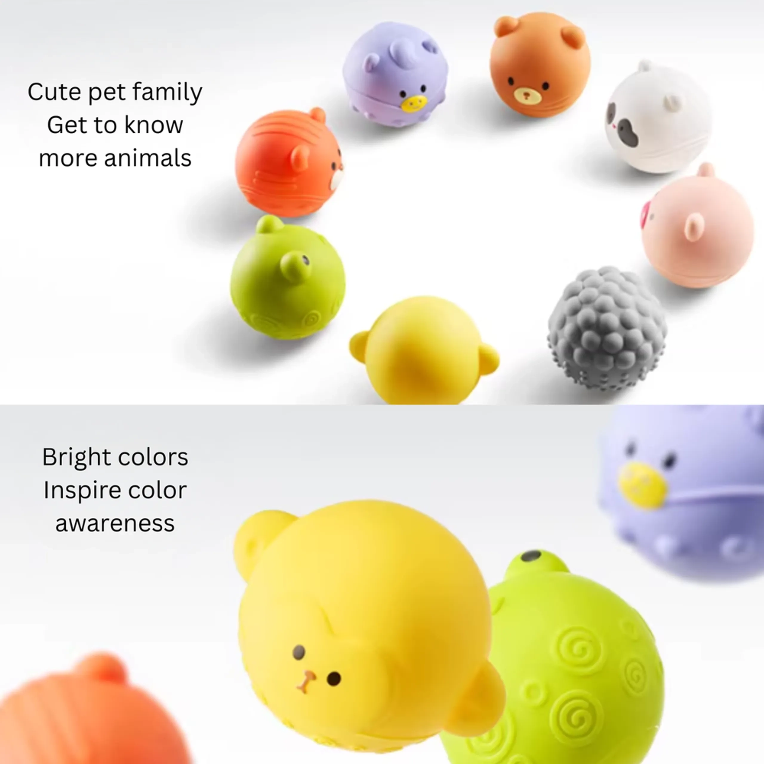 Sensory Balls - 8 pieces