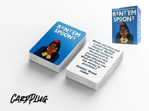 Rent'em Spoons: Martin Trivia Game - Card Game