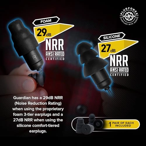 Executive - Foam and Silicone Plugs Noise Reducing