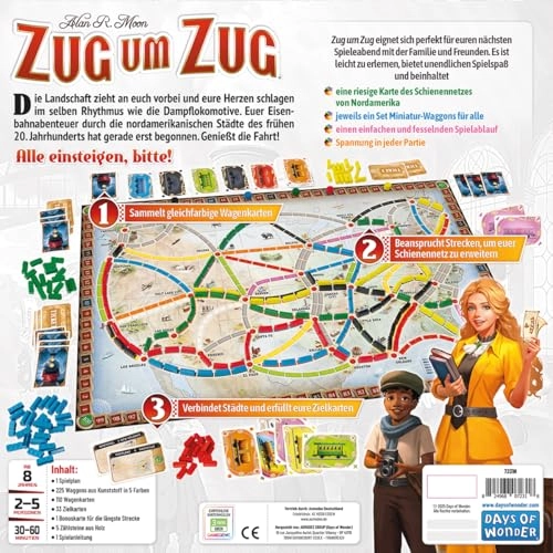 Ticket to Ride: Refresh - Family Game (German)