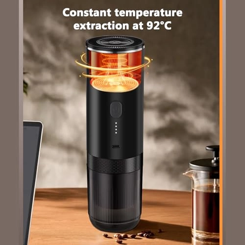 Portable Coffee Maker - 2 in 1 7500mAh 20BAR
