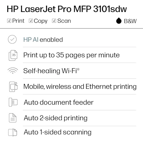 LaserJet Pro MFP 3101sdw